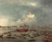 Outward Voyage of the Bucintoro to San Nicolo del Lido - 弗朗西斯科·格拉蒂